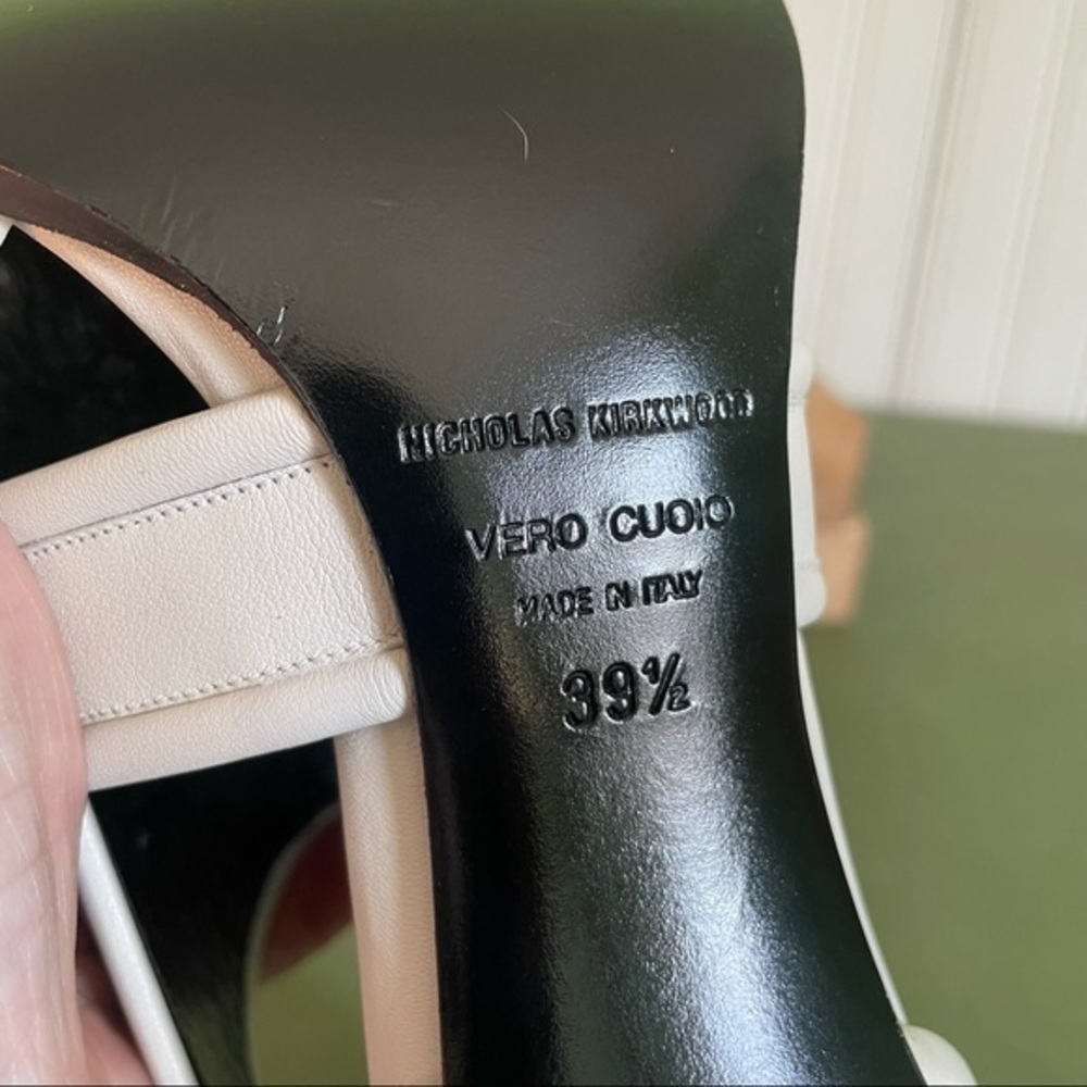 Nicholas Kirkwood *ITALY* Open Toe Strappy Stiletto Boots/Booties - Picture 5 of 12